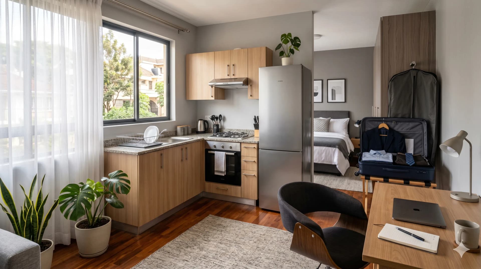 Furnished apartment in Kilimani, Nairobi for expats on short-term assignment